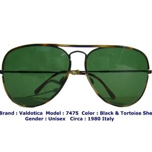 VINTAGE AVIATOR VALODITCA FRAME CIRCA  1980 ITALY